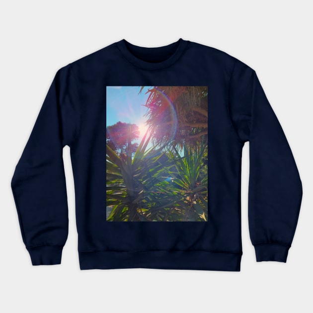 Mediterranean Garden Crewneck Sweatshirt by Kate-P-